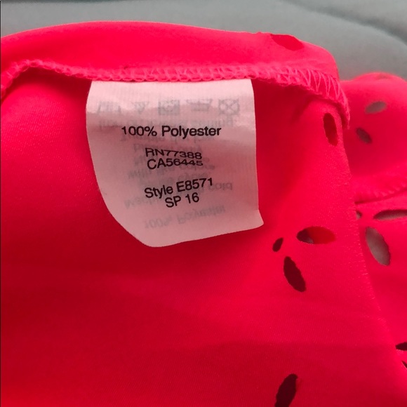 J. Crew hot pink blouse - Picture 3 of 4